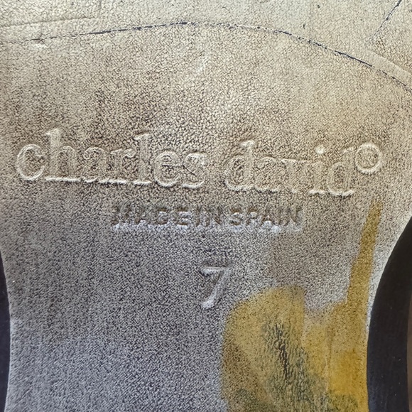 Charles David Tan Leather Knee-High Boots – Size 7 - Picture 5 of 13